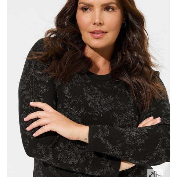 Torrid Mini Bodycon Dress jacquard Shimmer 4X - Picture 2 of 8